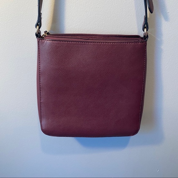 Apt 9 Dark Purple Crossbody Bag - Picture 3 of 5